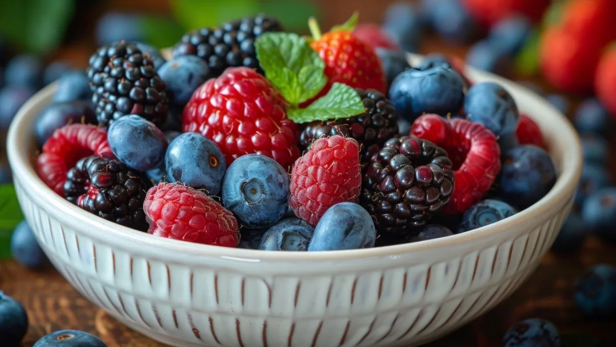 fruit Berries for heart health